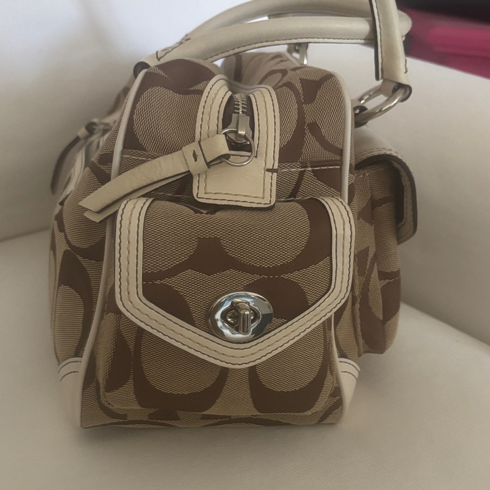 Coach vintages signature satchel - Picture 4 of 9